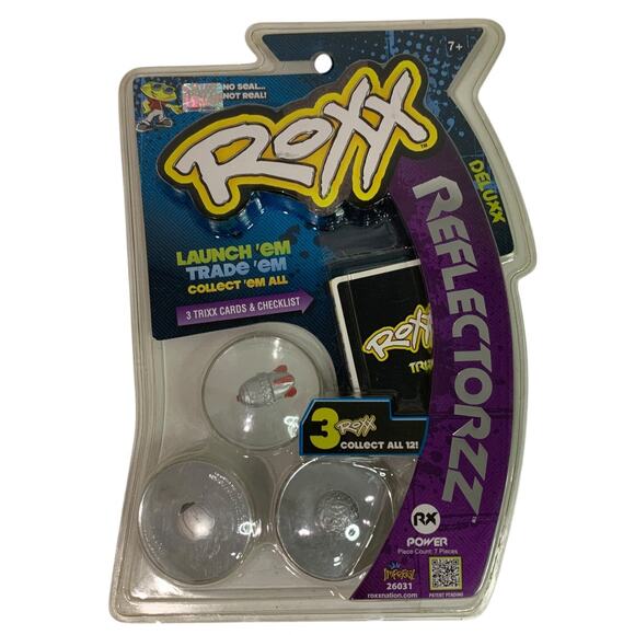 Roxx Reflectorzz New Cards Checklist 3D Reflection Rocket Eyeball Planet - Picture 1 of 13
